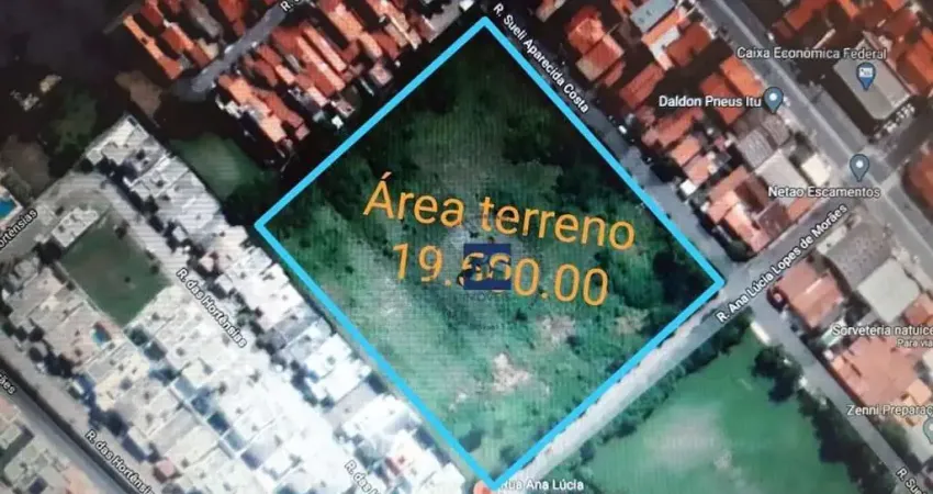 Terreno à venda, 19500 m² por r$ 15.600.000,00 - parque nossa senhora da candelária - itu/sp