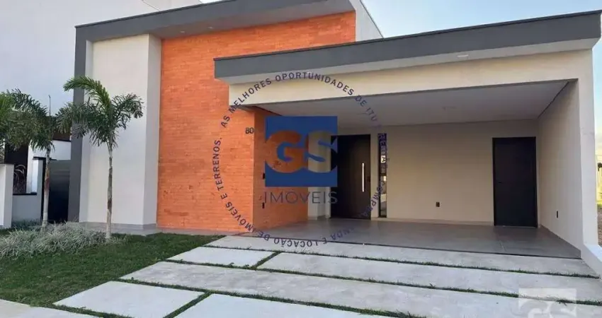 Casa residencial à venda, condomínio reserva saint paul, itu - ca3405.