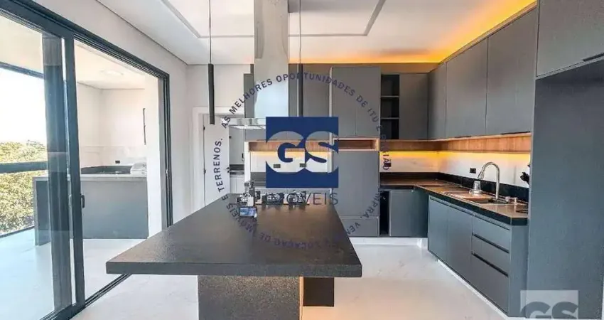 Casa com 5 dormitórios à venda, 520 m² por r$ 3.700.000,00 - condomínio campos de santo antônio - itu/sp