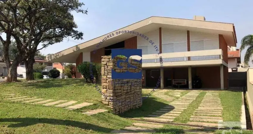 Casa com 3 dormitórios para alugar, 320 m² por r$ 9.041,00 - condomínio portal de itu - itu/sp