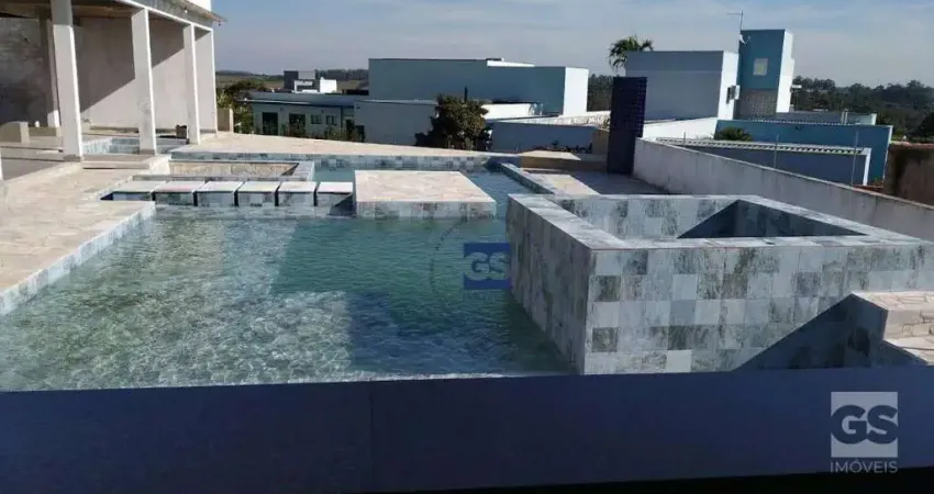 Casa com 3 dormitórios, 598 m² - venda por r$ 2.850.000,00 ou aluguel por r$ 13.030,00 - terras de monte serrat - salto/sp