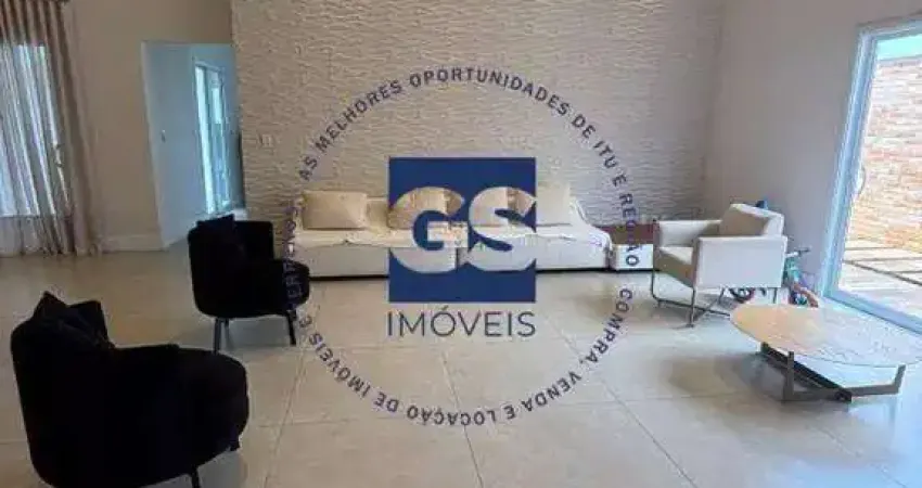 Casa residencial à venda, condomínio xapada parque ytu, itu - ca3848.