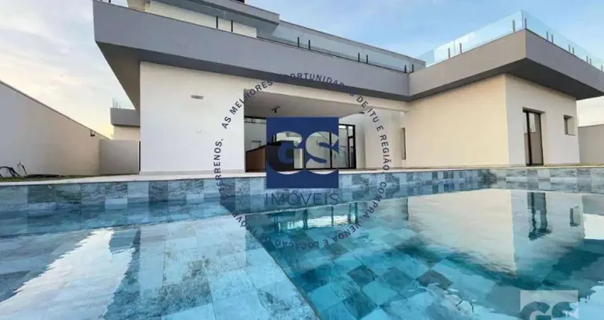 Casa com 4 dormitórios à venda, 330 m² por r$ 3.800.000,00 - condomínio campos de santo antonio ii - itu/sp