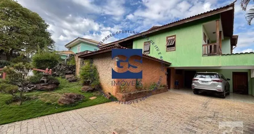 Casa residencial à venda, condomínio portal de itu, itu - ca4027.