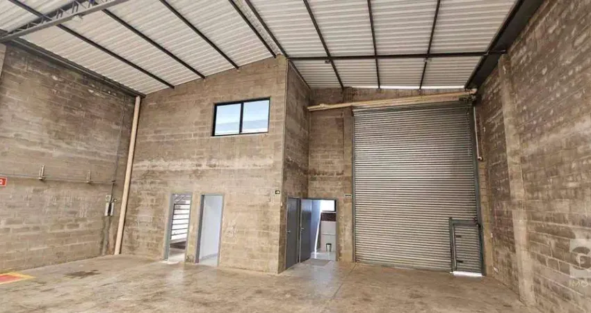 Barracão para alugar, 276 m² por r$ 6.666,97/mês - loteamento industrial jaraguá - salto/sp
