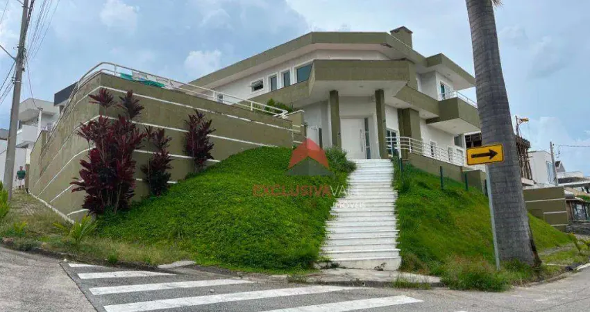 Casa com 5 dormitórios, 450 m² - venda por r$ 4.000.000,00 ou aluguel por r$ 15.850,00/mês - urbanova - são josé dos campos/sp