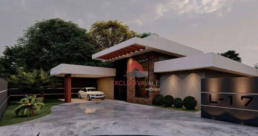 Casa à venda, 186 m² por r$ 1.390.000,00 - condomínio terras do vale - caçapava/sp