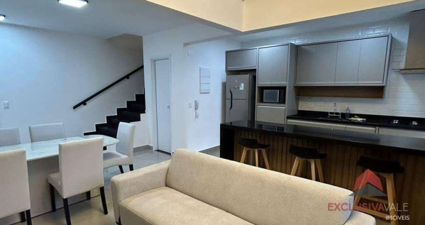 Apartamento com 1 dormitório à venda, 78 m² por r$ 1.150.000,00 - parque residencial aquarius - são josé dos campos/sp