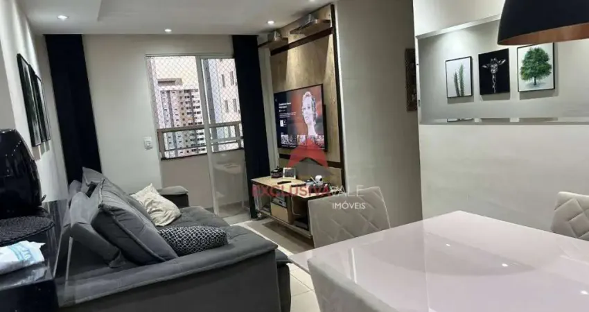 Apartamento com 3 dormitórios à venda, 70 m² por R$ 465.000,00 - Parque Industrial - São José dos Campos/SP