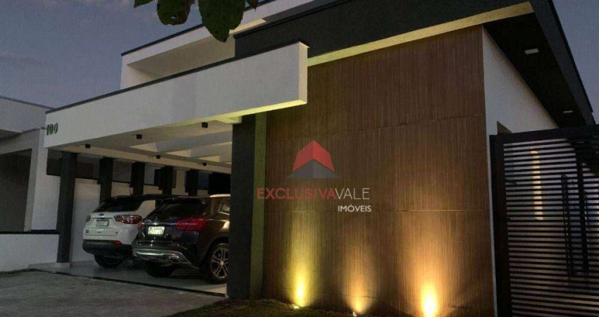 Casa com 3 dormitórios à venda, 145 m² por R$ 980.000,00 - Condominio Cataguá Way - Taubaté/SP