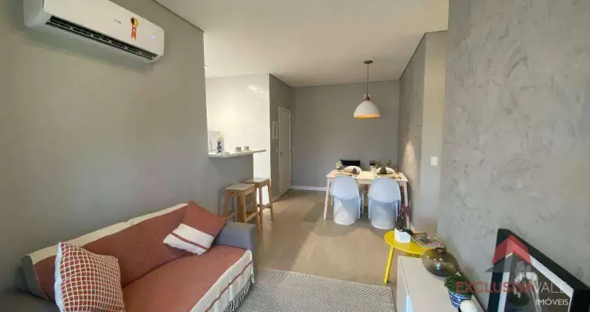 Apartamento com 2 dormitórios à venda, 65 m² por R$ 488.610,00 - Cidade Jardim - Jacareí/SP