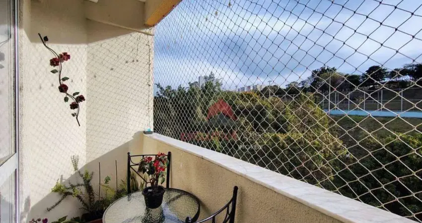 Apartamento com 3 dormitórios, suíte e 2 vagas à venda, 78 m² por r$ 520.000 - jardim satélite - são josé dos campos/sp