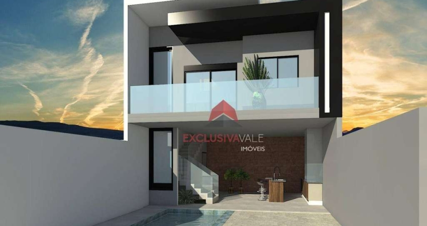 Casa à venda, 153 m² por R$ 750.000,00 - Portal dos Pássaros - São José dos Campos/SP