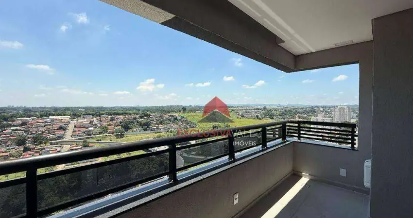 Apartamento com 3 dormitórios sendo 1 suíte  à venda, 83 m² por r$ 850.000 - jardim satélite - são josé dos campos/sp