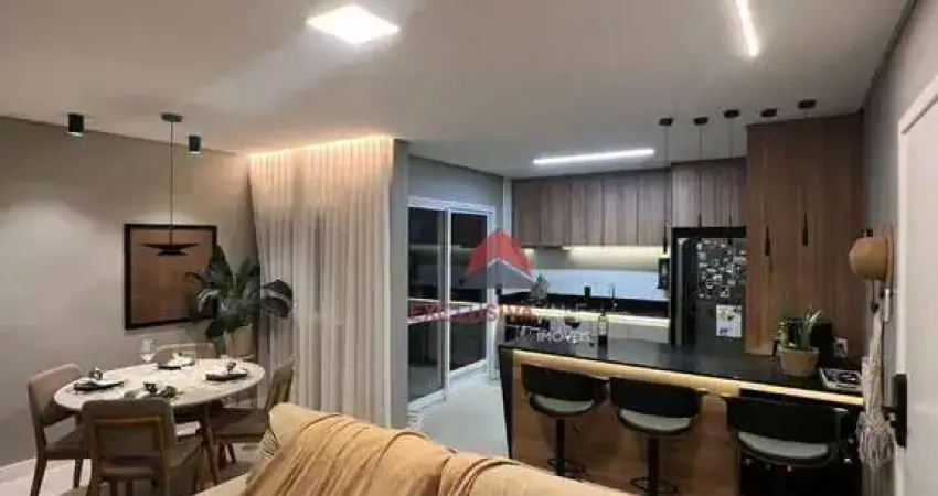 Apartamento com 2 dormitórios à venda, 65 m² por R$ 715.000,00 - Parque Industrial - São José dos Campos/SP