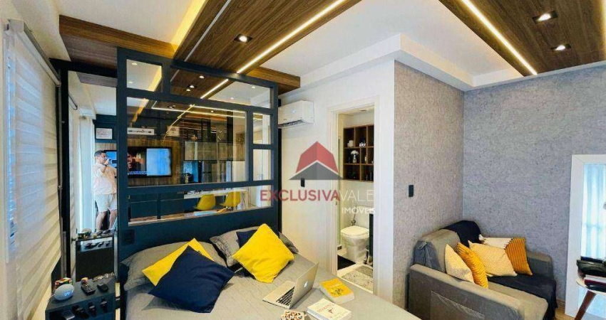 Apartamento com 1 dormitório à venda, 35 m² por R$ 535.000,00 - Jardim Aquarius - São José dos Campos/SP