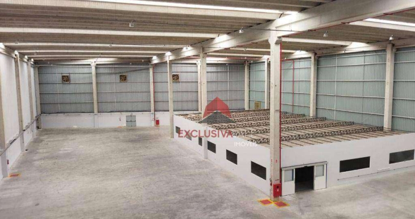Galpão aluga condomínio fechado área construída 3.500 metros quadrados, docas, Marginal da Rodovia Presidente Dutra, São José dos Campos-SP Dutra