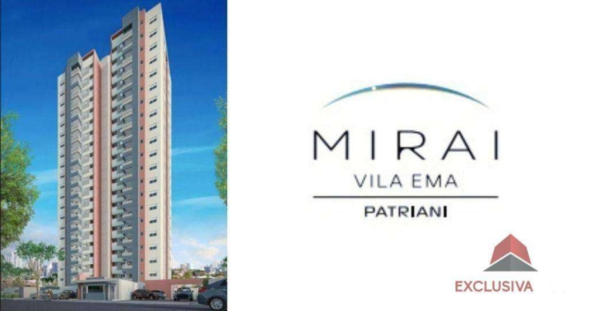 Apartamento com 2 dormitórios à venda, 87 m² por R$ 1.135.000 - Vila Ema - São José dos Campos/SP