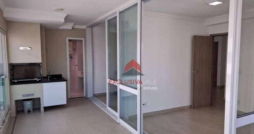 Apartamento com 3 dormitórios para alugar, 98 m² por R$ 6.240,00/mês - Jardim Aquarius - São José dos Campos/SP