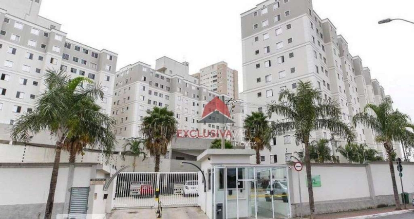 Apartamento com 2 dormitórios à venda, 47 m² por R$ 335.000 - Parque Industrial - São José dos Campos/SP