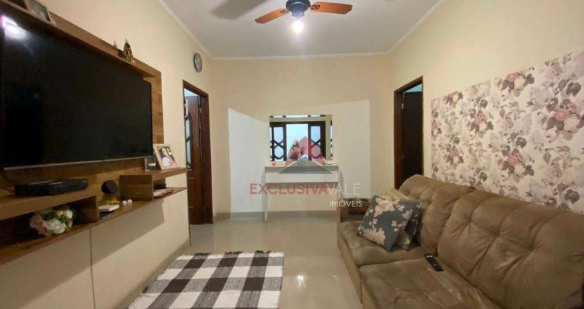 Casa térrea com 3 dormitórios, piscina à venda, 98 m² por R$ 640.000 - Jardim Satélite - São José dos Campos/SP