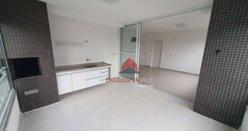 Apartamento com 2 dormitórios sendo 1 suíte, 81 m² - venda por R$ 1.010.000 ou aluguel por R$ 5.120/mês - Jardim Aquarius - São José dos Campos/SP