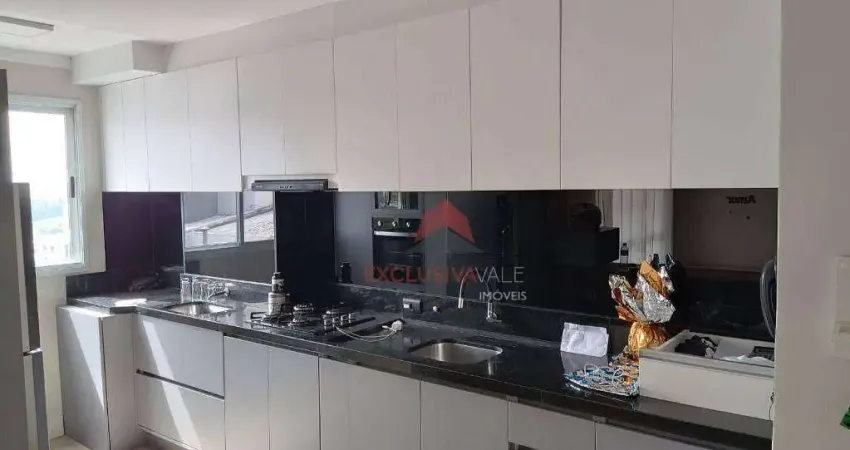Apartamento com 1 dormitório à venda, 58 m² por R$ 580.000,00 - Jardim Aquarius - São José dos Campos/SP