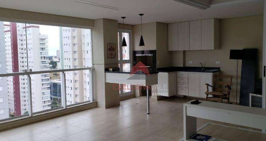 Apartamento com 3 suítes para alugar, 160 m² por R$ 10.118/mês - Jardim Aquarius - São José dos Campos/SP