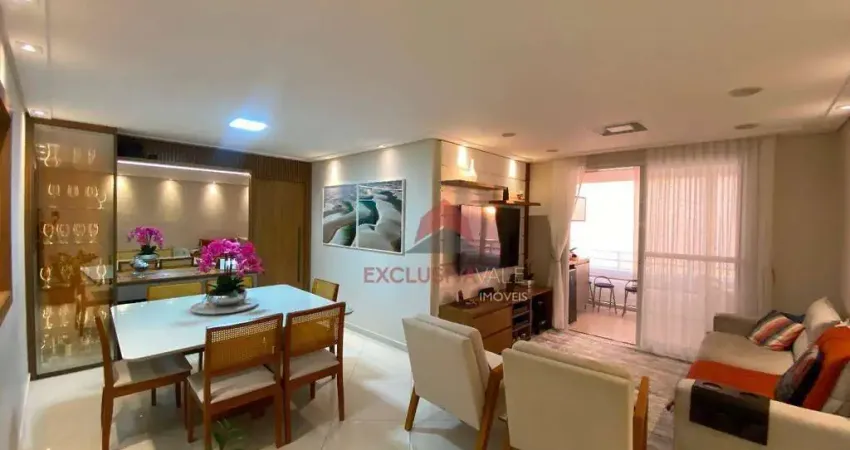 Apartamento com 3 dormitórios, suíte, varanda,  à venda, 96 m² por R$ 900.000 - Jardim Satélite - São José dos Campos/SP
