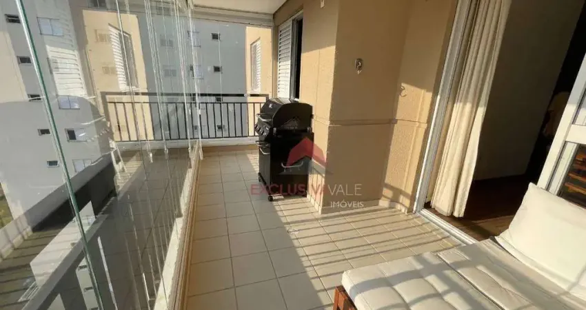 Lindíssimo apartamento com 03 dormitórios (1st.) à venda, 95 m² por r$ 780.000 - jardim estoril - são josé dos campos/sp