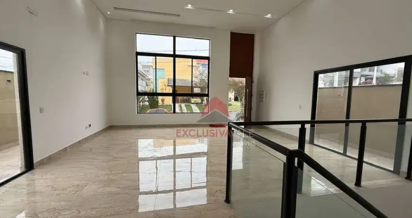 Lindo Sobrado NOVO com 03 dormitórios (1st.) à venda, 256 m² por R$ 1.150.000 - Residencial Golden Park - Jacareí/SP