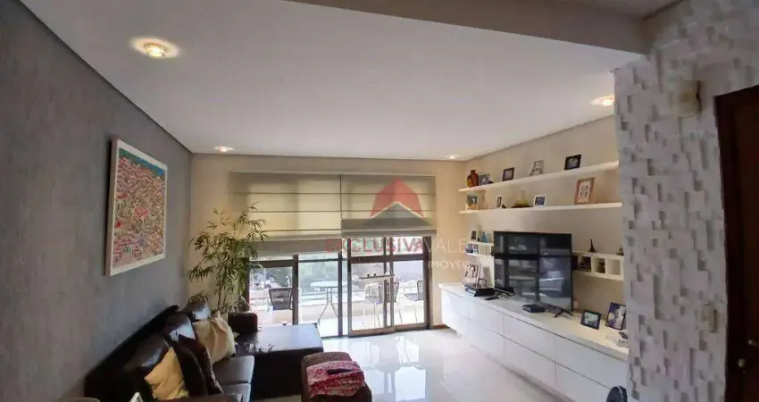 Apartamento com 4 dormitórios sendo 3 suítes  à venda, 140 m² por R$ 1.200.000 - Jardim Aquarius - São José dos Campos/SP