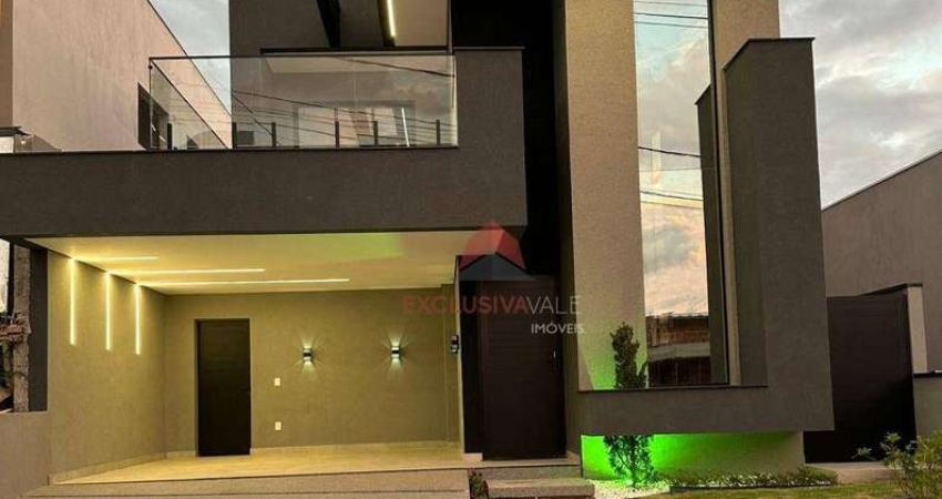 Sobrado com 3 dormitórios à venda, 189 m² por R$ 1.250.000 - Residencial Malibu - Caçapava/SP
