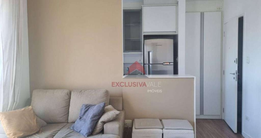 Excelente Apartamento com 01 dormitório para alugar, 34 m² por R$ 2.855/mês - Jardim Augusta - São José dos Campos/SP