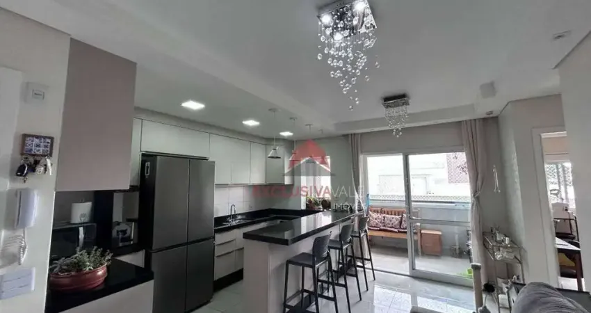 Apartamento com 3 dormitórios à venda, 75 m² por R$ 750.000,00 - Parque Industrial - São José dos Campos/SP