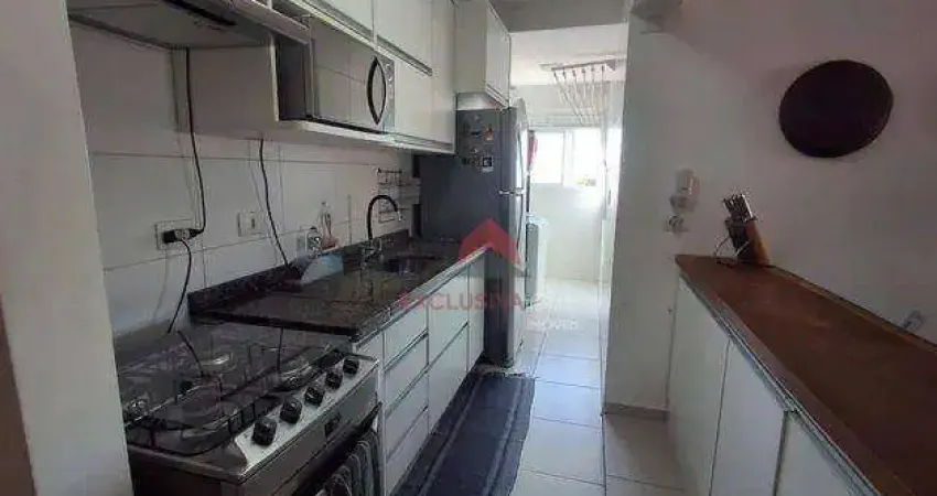 Apto com 2 dormitórios ('Porteira Fechada')à venda, 65 m² por R$ 638.400 - Parque Industrial - São José dos Campos/SP