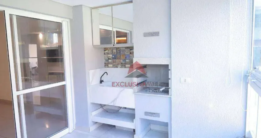 Apartamento com 3 dormitórios sendo 1 suíte, 93 m² - venda por R$ 535.000 ou aluguel por R$ 3.211/mês - Centro - Jacareí/SP