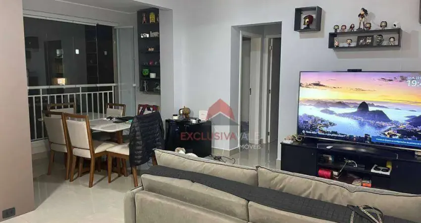 Apartamento com 2 dormitórios sendo 1 suíte  à venda, 62 m² por R$ 410.000 - Pagador de Andrade - Jacareí/SP