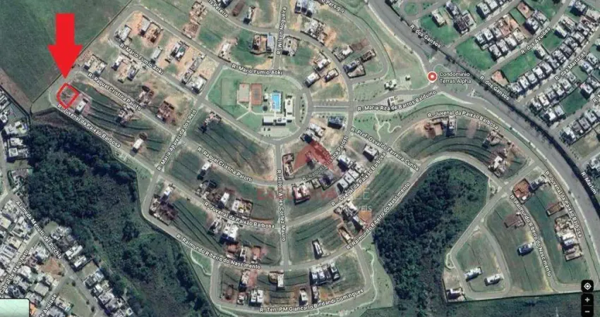 Terreno à venda, 513 m² por r$ 1.026.000,00 - terras alpha - urbanova - são josé dos campos/sp