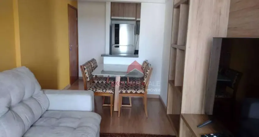 Excelente apartamento com 02 dormitórios à venda, 57 m² por r$ 490.000 - jardim ismênia - são josé dos campos/sp