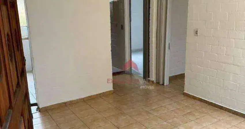 Apartamento com 2 dormitórios à venda, 48 m² por r$ 215.000,00 - vila industrial - são josé dos campos/sp