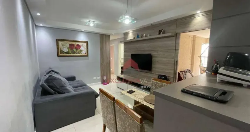 Belíssimo apartamento com 03 dormitórios (1st.) à venda, 82 m² por r$ 679.000 - jardim estoril - são josé dos campos/sp