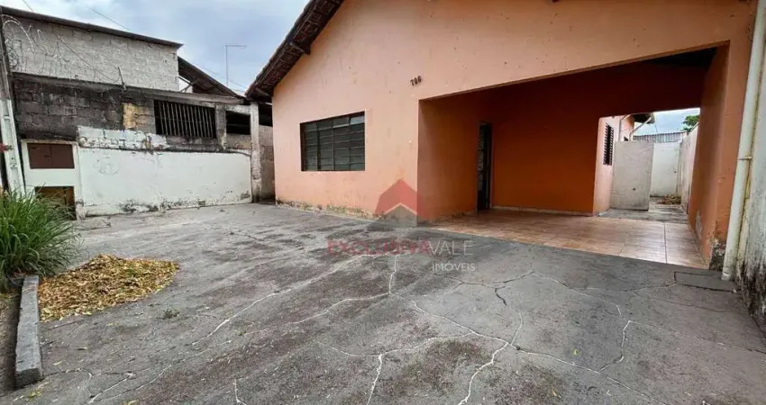 Excelente casa com 300m² de terreno, 03 dormitórios à venda, 73 m² ac por r$ 650.000 - parque industrial - são josé dos campos/sp