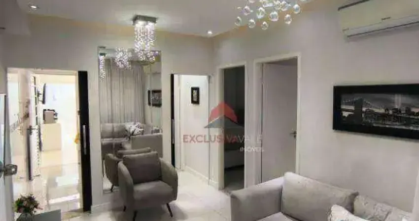 Casa com 2 dormitórios à venda, 70 m² por r$ 600.000,00 - eugênio de melo - são josé dos campos/sp