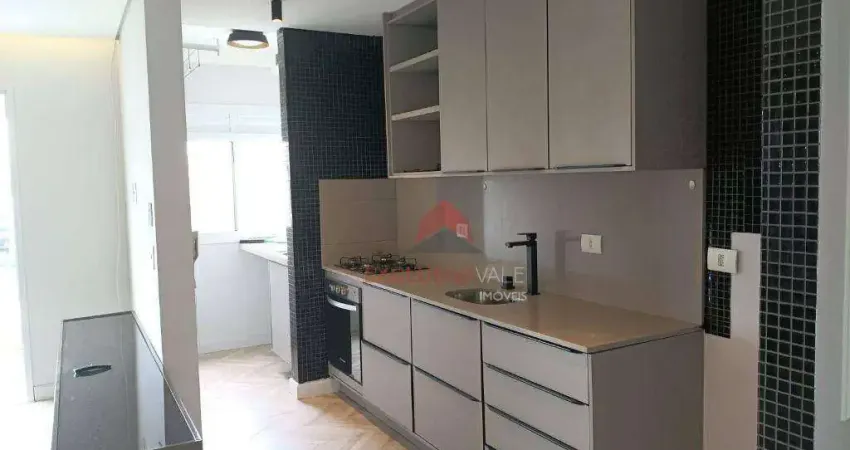 Apartamento aluga, alto padrão, 77 metros quadrados , 2 vagas de garagem, 1 suíte, vila ema, são josé dos campos-sp, próximo shopping colinas