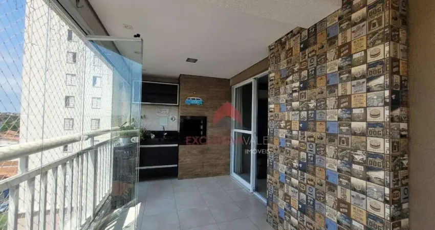 Apartamento à venda, 88 m² por r$ 960.000,00 - parque industrial - são josé dos campos/sp