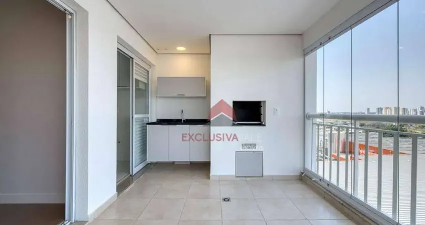 Apartamento com 2 dormitórios, varanda gourmet à venda, 77 m² por r$ 890.000 - jardim aquarius - são josé dos campos/sp