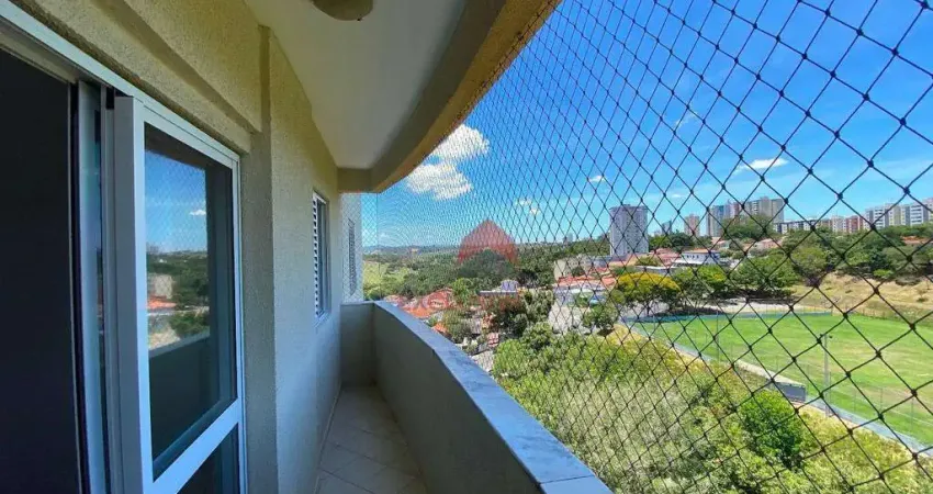 Apartamento com 3 dormitórios, suíte, varanda e 2 vagas à venda, 78 m² por R$ 515.000 - Jardim Satélite - São José dos Campos/SP