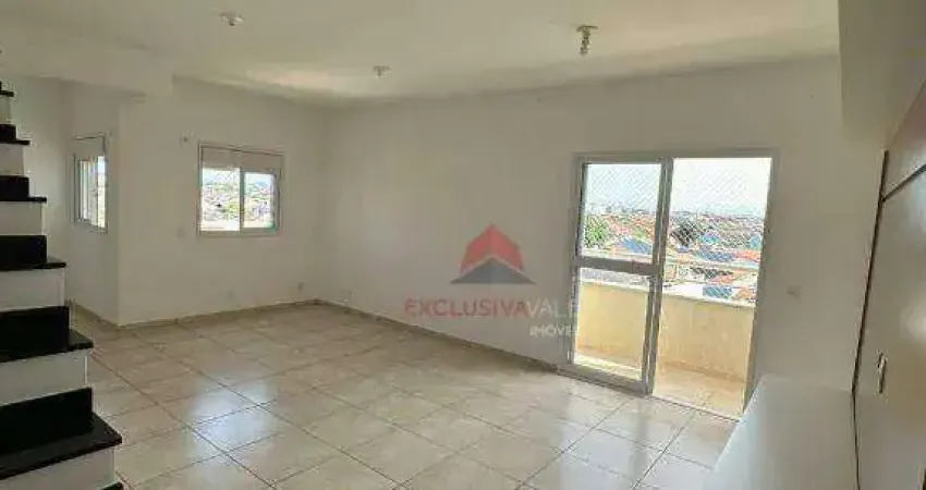 Apartamento duplex com 3 dormitórios para alugar, 120 m² por r$ 4.070/mês - residencial bosque dos ipês - são josé dos campos/sp