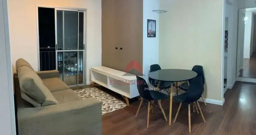 Apartamento com 2 dormitórios para alugar, 52 m² por r$ 3.222,00/mês - parque industrial - são josé dos campos/sp